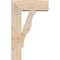 Ekena Millwork Funston Block Smooth Bracket w/ Offset Brace, Douglas Fir, 7 1/2"W x 20"D x 32"H BKT0806X20X32FST05SDF - alternate 4